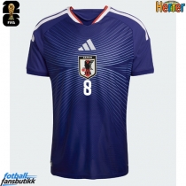 Japan Takumi Minamino #8 Hjemmedrakt EM 2024 Kortermet